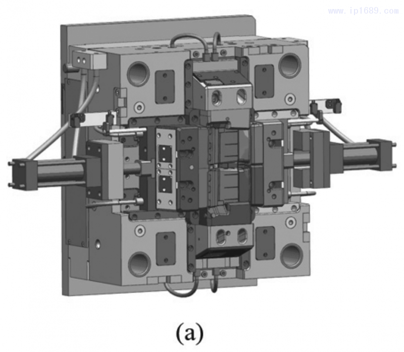 图 9　模具三维结构图