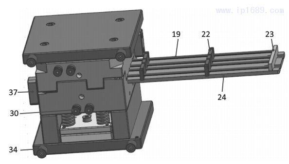 图15 模具结构3D图