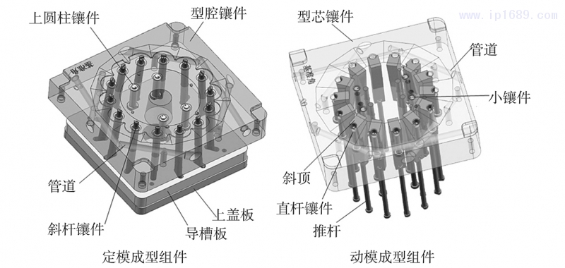 聚砜医疗干粉吸入器底座成型与注塑模设计配图-05