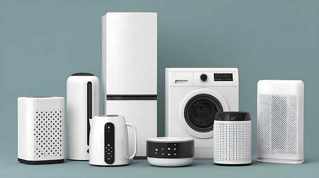 现代白色家电集合展示
